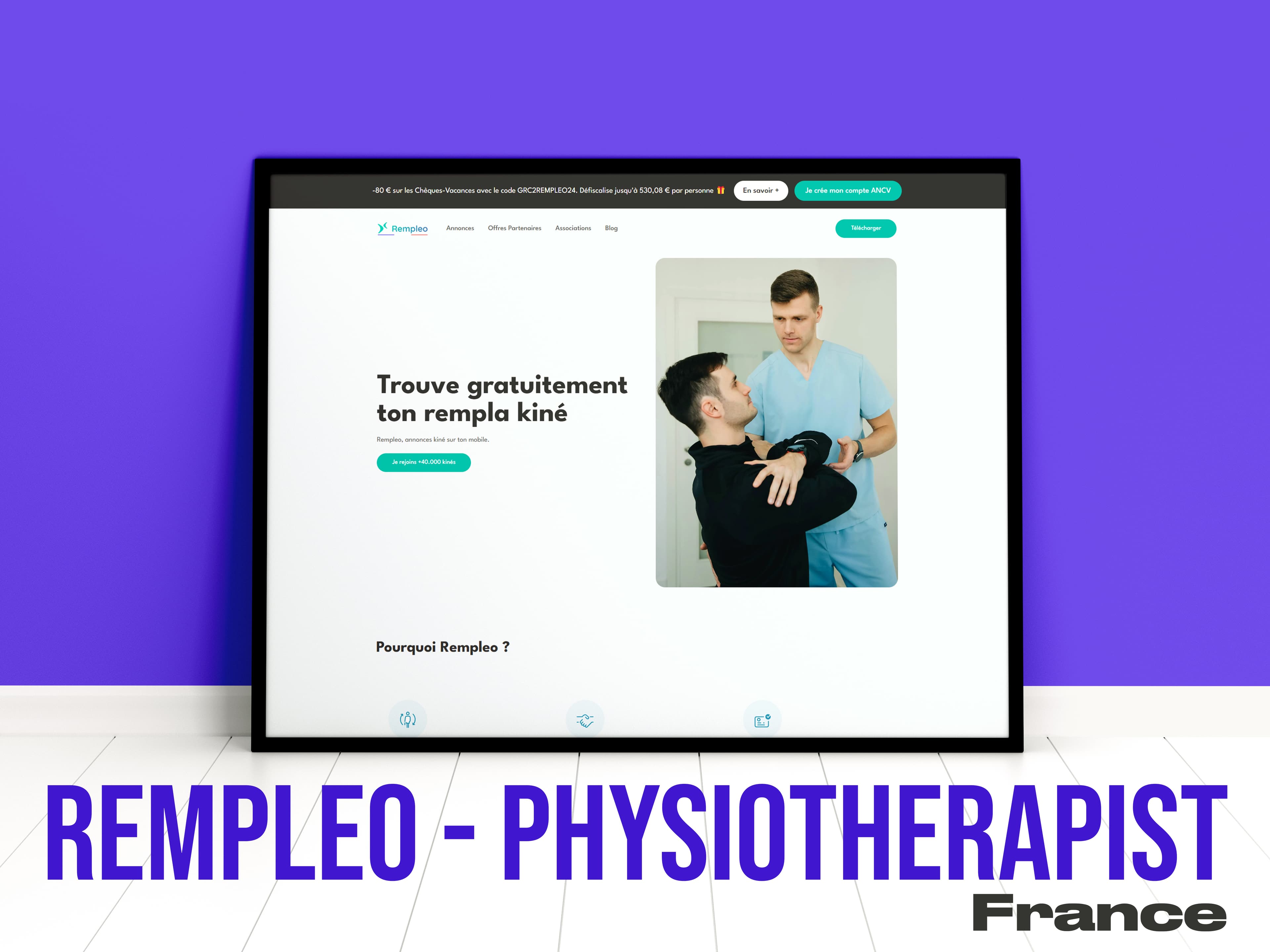 Abderrezak Rempleo - Physiotherapist Web App Project